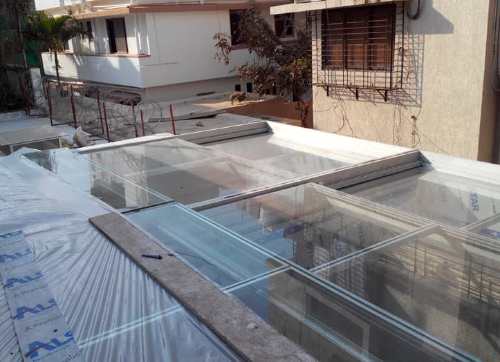 Aluminum Frame Sliding Roof 1