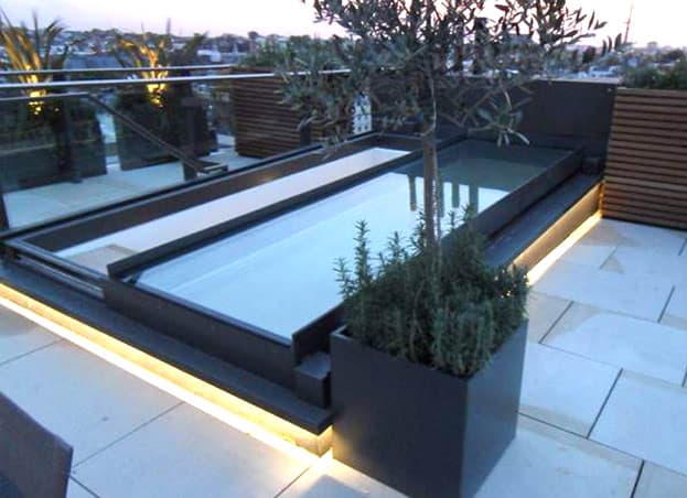 SS Frame Retractable Roof 2